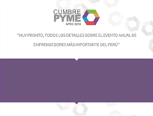 Tablet Screenshot of cumbrepyme.org